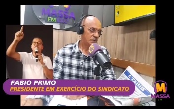  Fábio Primo concede entrevista ao Programa Microfone Aberto da Massa FM