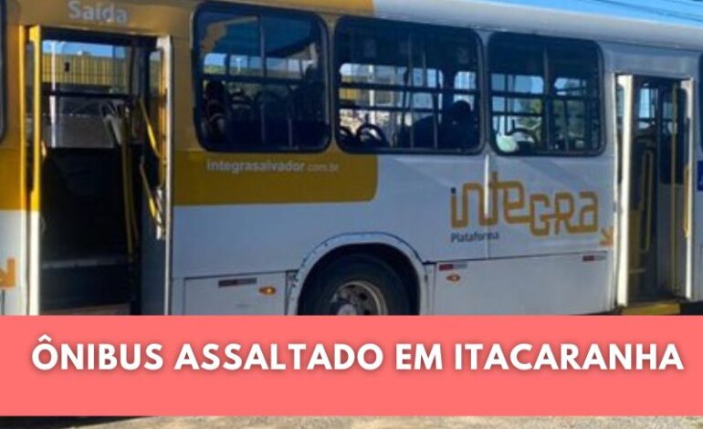  Mais um ônibus foi assaltado nas primeiras horas do dia em Salvador