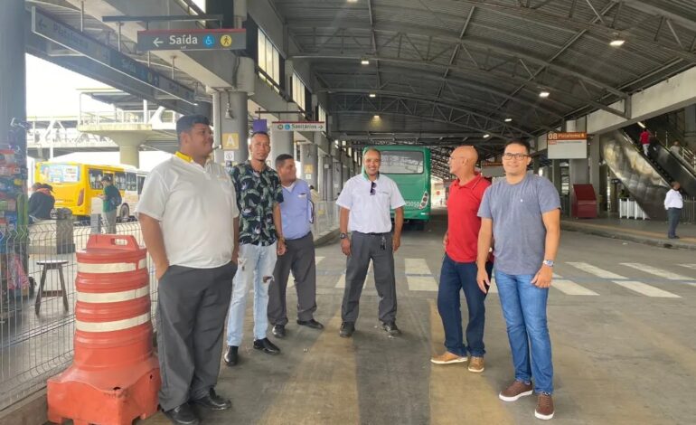  Sindicato visita Estação Mussurunga para avaliar as condições de trabalho